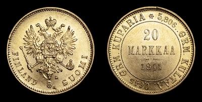 20 Марок 1911 года, L