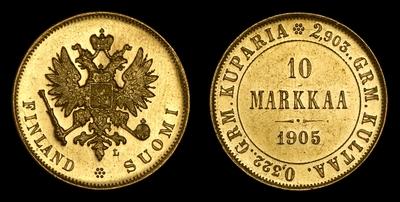 10 МАРОК 1905 ГОДА, L