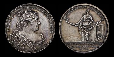 Медаль 1731 года 