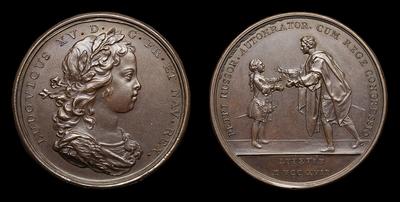 Медаль 1717 года 