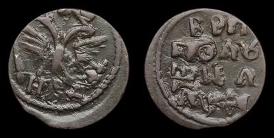 Полушка 1719 года, НД. Набережный монетный