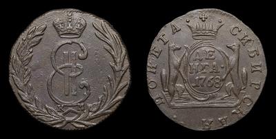 Денга 1768 года, КМ 