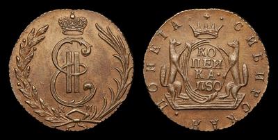 Копейка 1780 года, КМ 