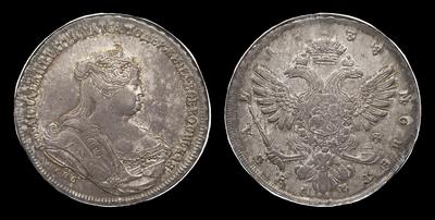 Рубль 1738 года, СПБ. Санкт-Петербургский монетный двор