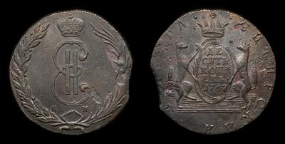 10 Копеек 1767 года, КМ 