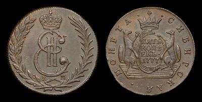 5 Копеек 1777 года, КМ 
