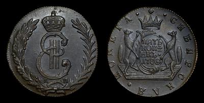 5 Копеек 1780 года, КМ 