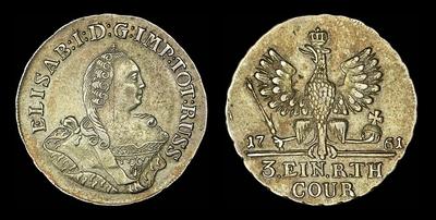 1/3 талера 1761 года