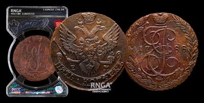 5 Копеек 1788 года, ЕМ