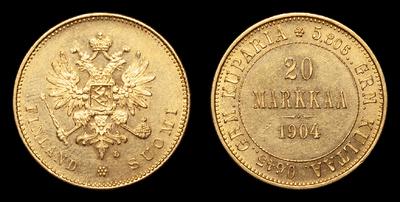 20 Марок 1904 года, L