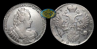 Рубль 1733 года