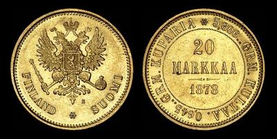 20 марок 1878 года, S